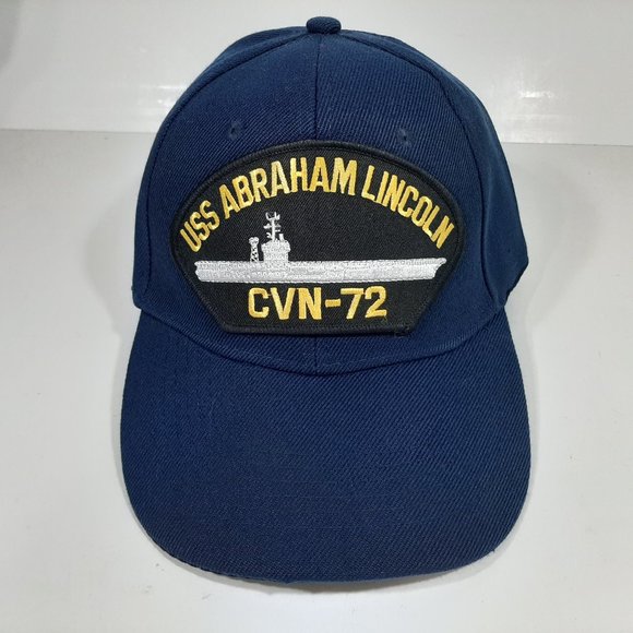 U.S. Navy USS Abraham Lincoln CVN-72 Men's Patch C - Picture 1 of 3